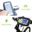 5.5-inch Bike Handlebar Mount Phone Holder Case Waterproof Bicycle Phone Bag, Size L - 7