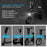 TAKEZERO T08 3L Electric Scooter Handlebar Storage Bag EVA+PU Electric Bike Front Pouch - 2