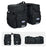 OUTDOOR INOXTO 521 Large Capacity 600D Nylon Bicycle Rear Rack Bag Bike Tail Pannier Pack Cycling Bag - Black - 2