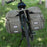 OUTDOOR INOXTO 521 Large Capacity 600D Nylon Bicycle Rear Rack Bag Bike Tail Pannier Pack Cycling Bag - Black - 6