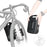 RHINOWALK RK406 6L Bike Front Fork Bag Waterproof Nylon Polyester Bicycle Quick-Release Hanging Bag for Outdoor Cycling - Black - 3