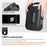 RHINOWALK RK406 6L Bike Front Fork Bag Waterproof Nylon Polyester Bicycle Quick-Release Hanging Bag for Outdoor Cycling - Black - 4