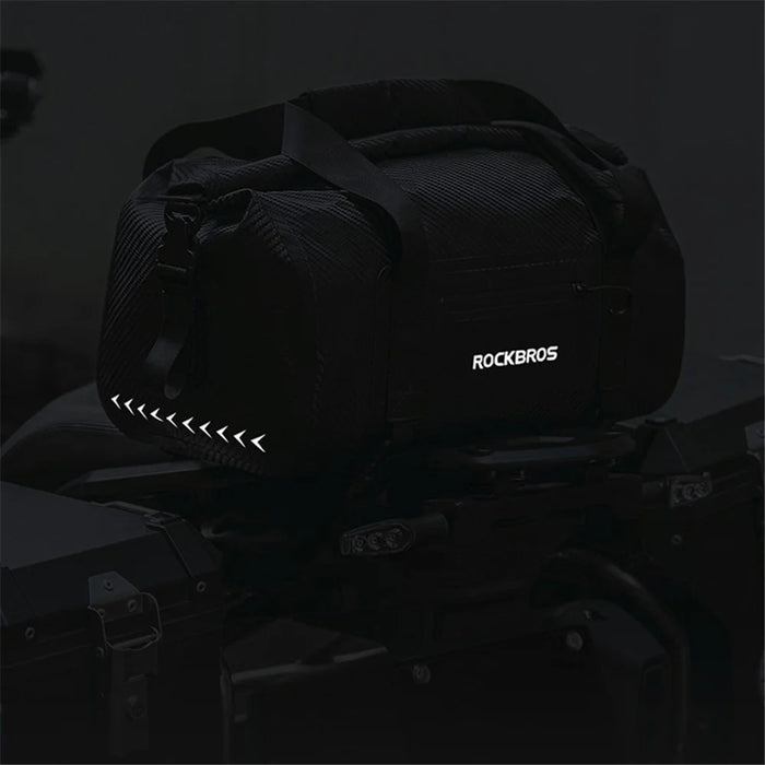 ROCKBROS AS-118 40L Bicycle Rear Rack Waterproof PVC Motorcycle Pannier Cycling Bag - 7