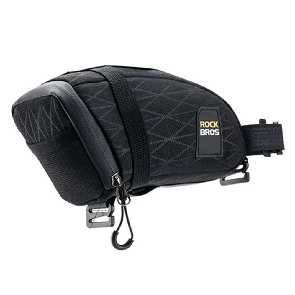 ROCKBROS 065 Polyester+PU Bicycle Bag Set with Seat Tail Bag, Triangle Frame Bag, Top Tube Front Bag - 5