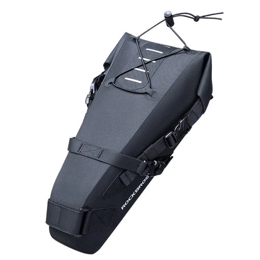 ROCKBROS AS-060 3L Bike Bag Waterproof Saddle Bag Cycling Foldable Tail Rear Bag - 1