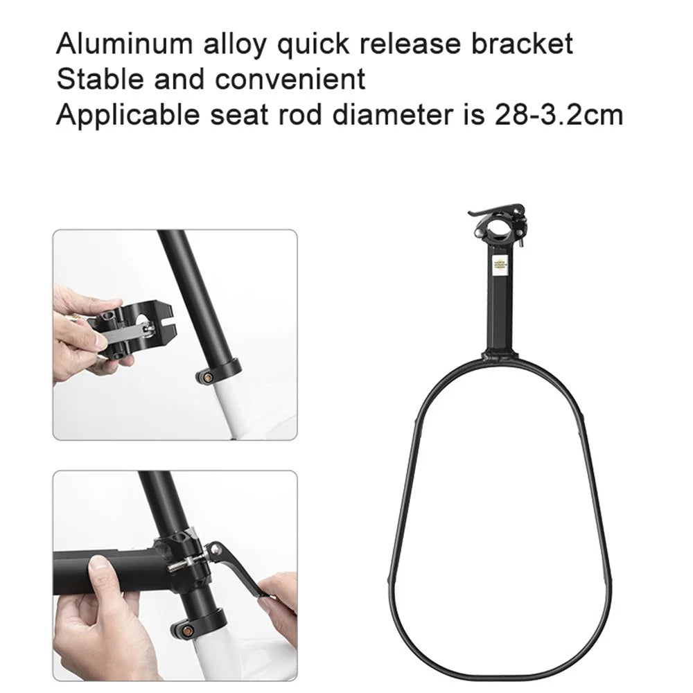 ROCKBROS LK30001 Bicycle Bag Rear Rack Large Capacity Waterproof Hard Shell Cycling Bag - 4