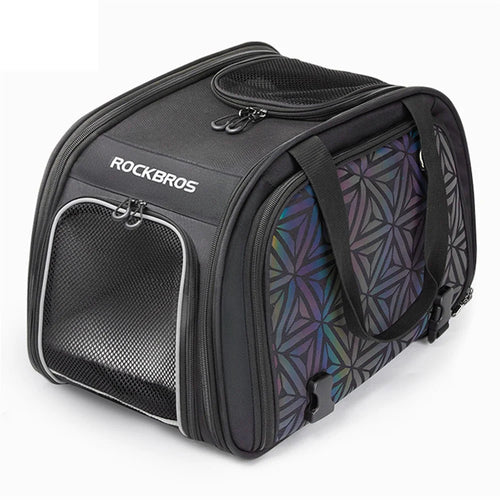 ROCKBROS H30 Bicycle Rear Seat Pet Bag Outdoor Portable Dog Cat Bike Carrier - 1