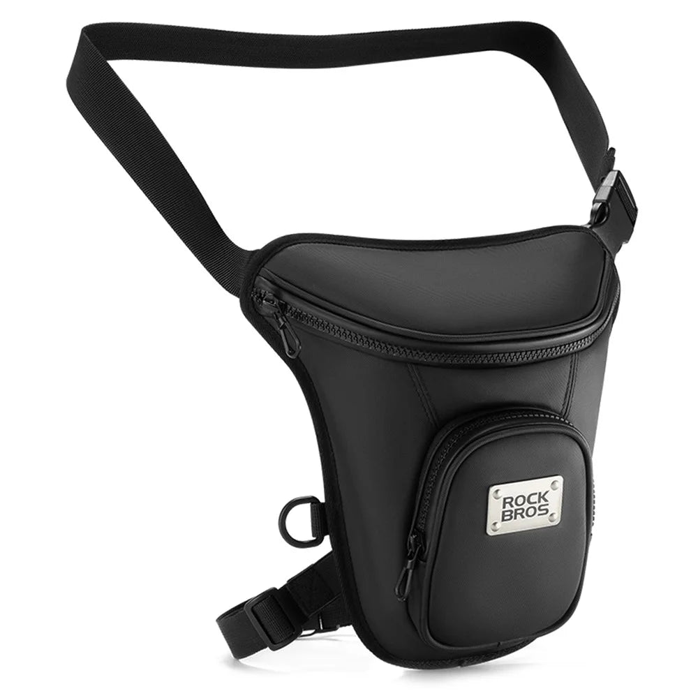ROCKBROS MTB001 Polyester+PU+EVA Waist Bag Fanny Pack Crossbody Bag Thigh Leg Hip Holster Purse for Cycling - 1