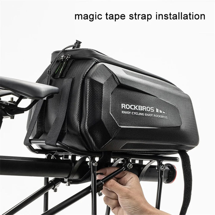 ROCKBROS A26 Bicycle Tail Bag Multi Function Mountain Road Saddle Bag with Rain Cover Cycling Accessories - 4