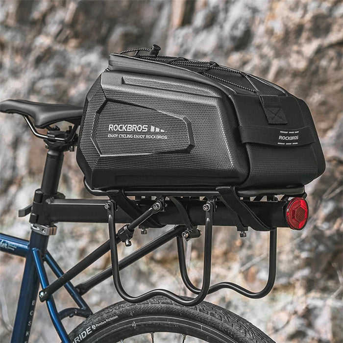 ROCKBROS A26 Bicycle Tail Bag Multi Function Mountain Road Saddle Bag with Rain Cover Cycling Accessories - 7