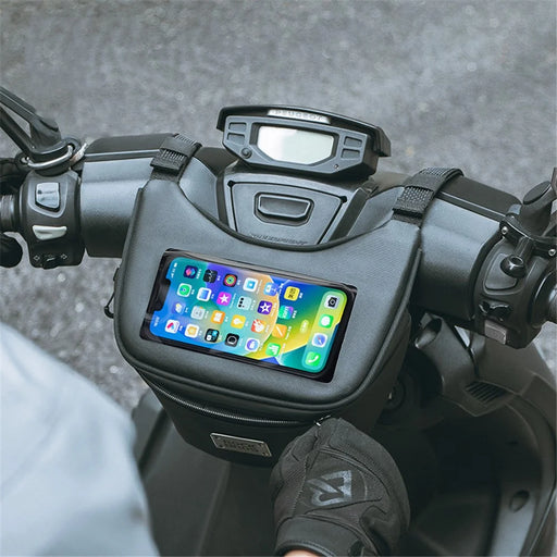 ROCKBROS B113 Scooter Waterproof Touch Screen Front Bag Mobile Phone Bag Electric Motorcycle Hanging Bag - 2