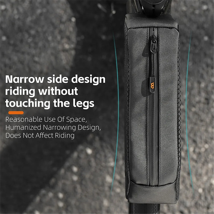 WEST BIKING YP0707359 Bicycle Top Tube Bag Cycling Bike Front Beam Storage Bag - 3