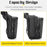 WEST BIKING YP0707352 Motorcycle Leg Bag Oil Tank Bag Crossbody Bag - Black - 6