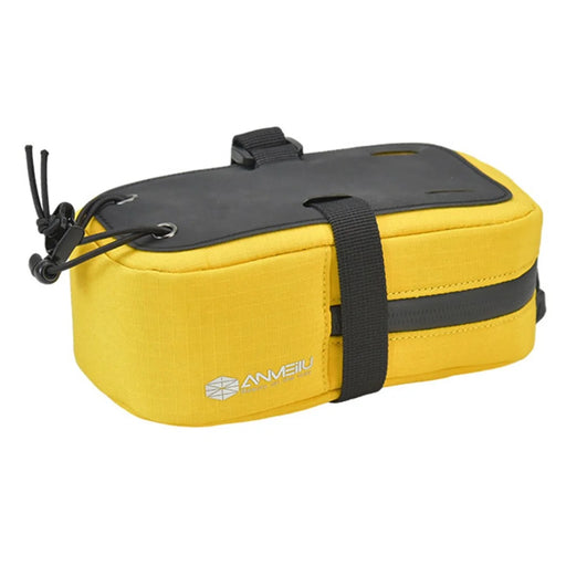 ANMEILU 7052 Road MTB Bike Rear Saddle Bag Bicycle Oxford Cloth Tail Bag - Yellow - 1
