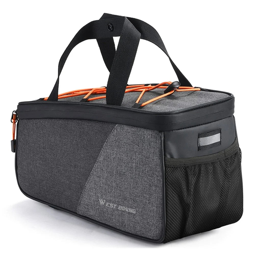 WEST BIKING YP0707360 Bicycle Bike Rear Rack Pannier Pack Cycling Tools Storage Bag - 1