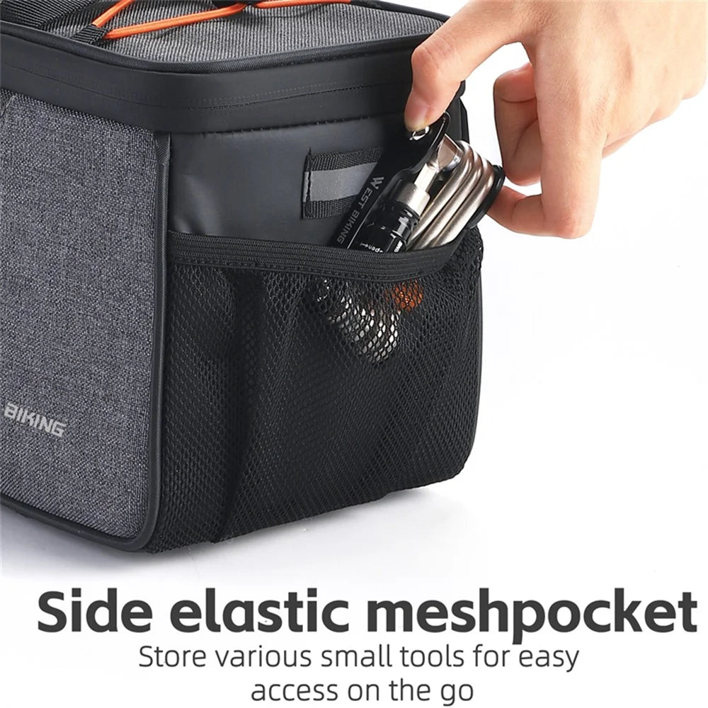 WEST BIKING YP0707360 Bicycle Bike Rear Rack Pannier Pack Cycling Tools Storage Bag - 4