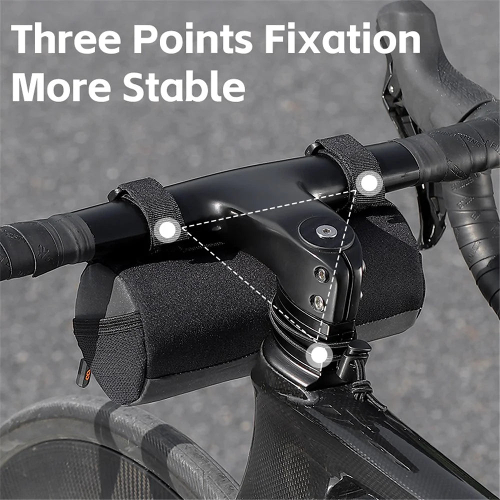 WEST BIKING YP0707361 Reflective 1L Mountain Bike Handlebar Bag with Shoulder Strap - 5
