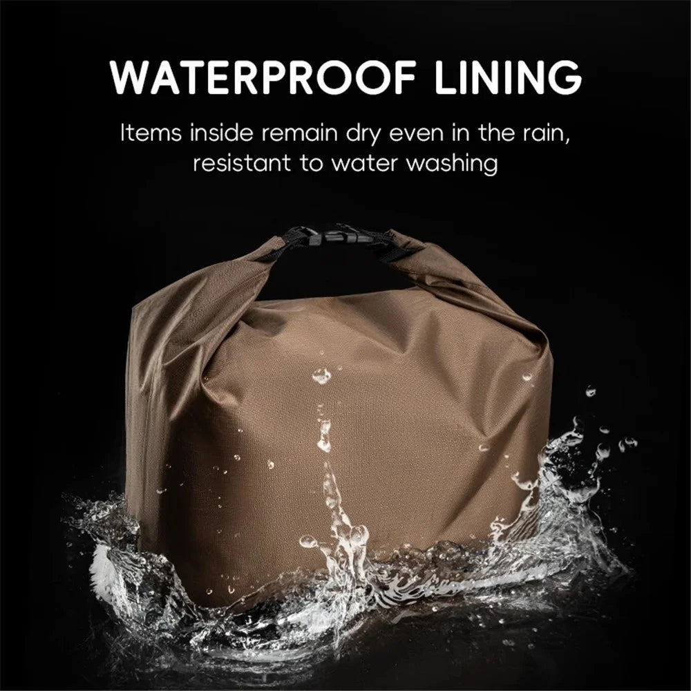 ROCKBROS W008 Bicycle Handlebar Hanging Bag Waterproof Detachable Bike Front Storage Bag - 5