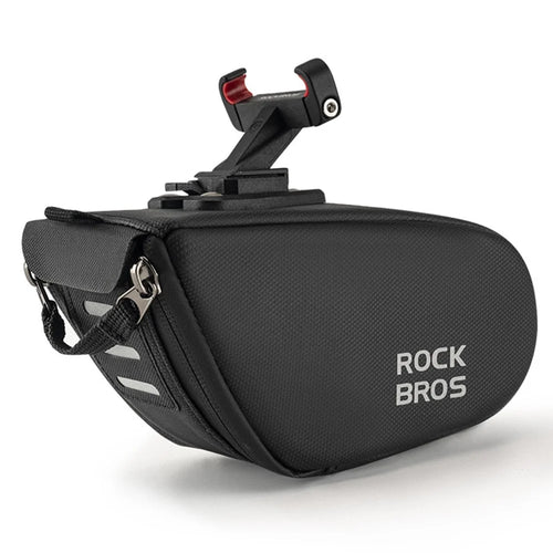 ROCKBROS C54 Bike Saddle Bag Waterproof Bicycle Tail Bag with Waterproof Liner Bag - 1