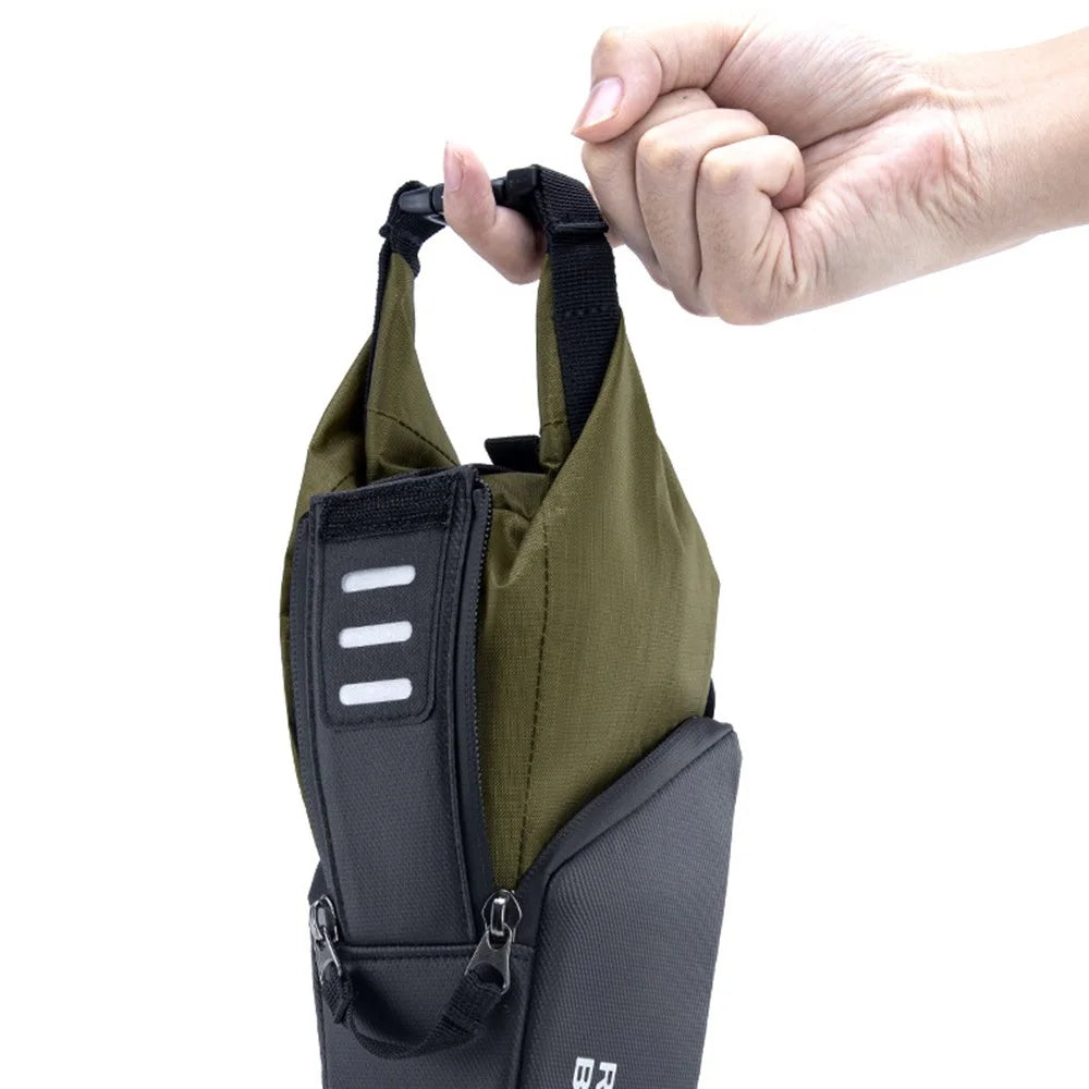 ROCKBROS C54 Bike Saddle Bag Waterproof Bicycle Tail Bag with Waterproof Liner Bag - 5