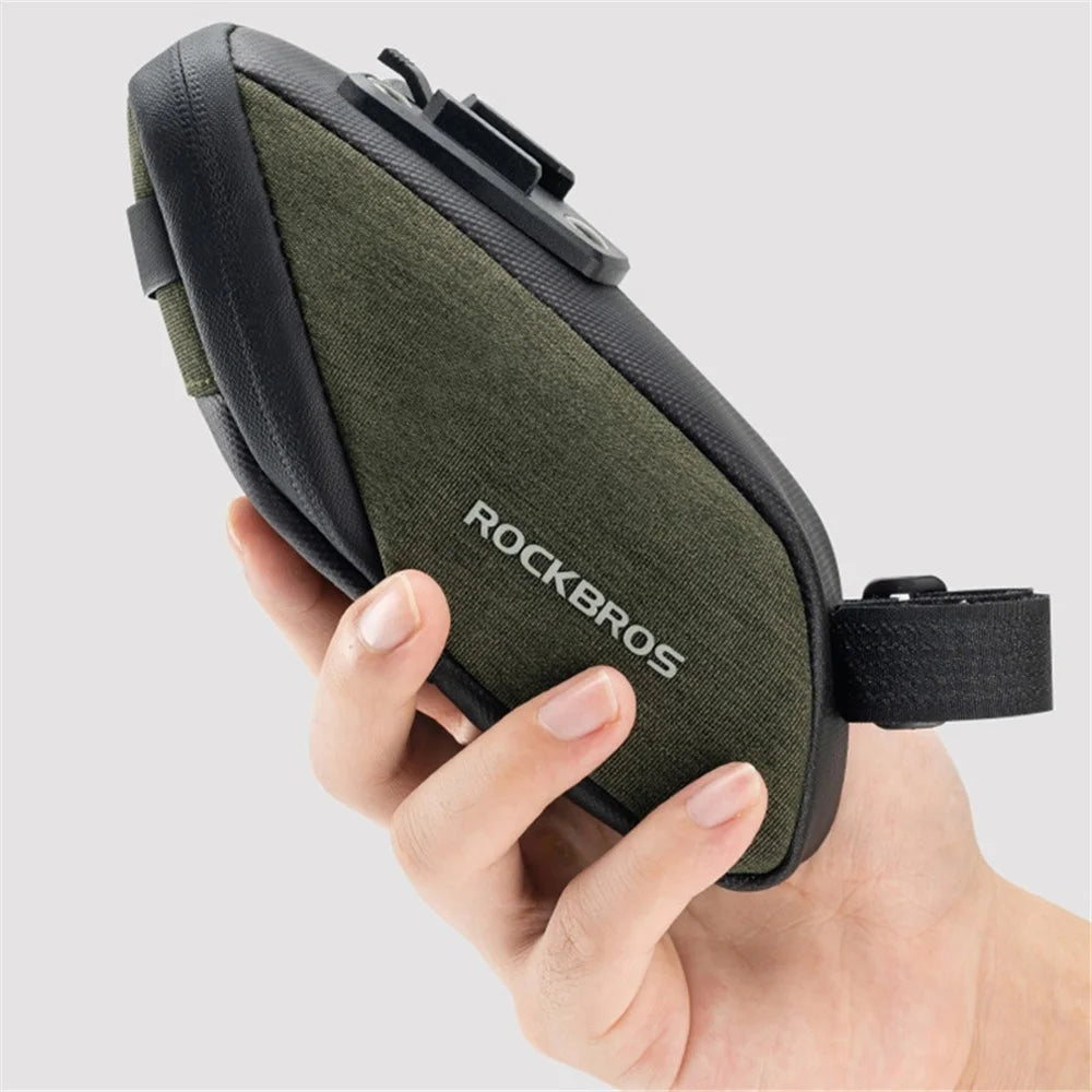 ROCKBROS C53 Bike Saddle Bag Cycling Bicycle Tail Storage Bag with Mudguard - 4