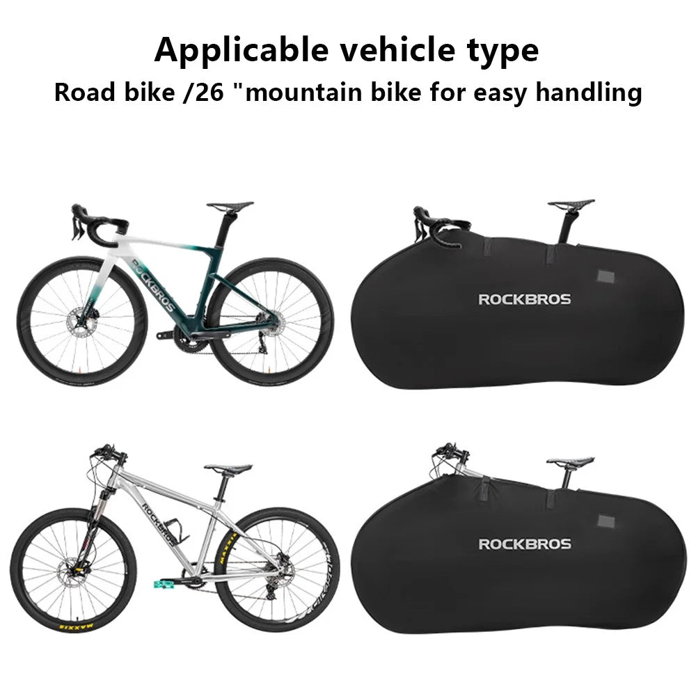 ROCKBROS D002 Road Mountain Bike Storage Bag Oxford Cloth Bicycle Carrying Bag - 3