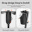 ROCKBROS P002 Bike Front Water Bottle Bag for Folding Bike / Skateboard / Mountain Bike - White - 3