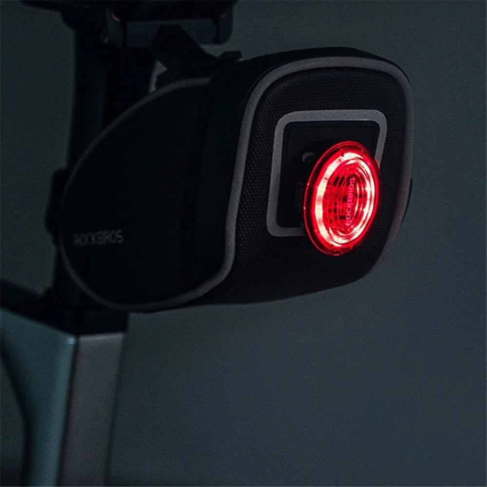 ROCKBROS C52-1 0.45L Bike Seatpost Rear Storage Pouch Bicycle Saddle Bag, Bracket Type - 5