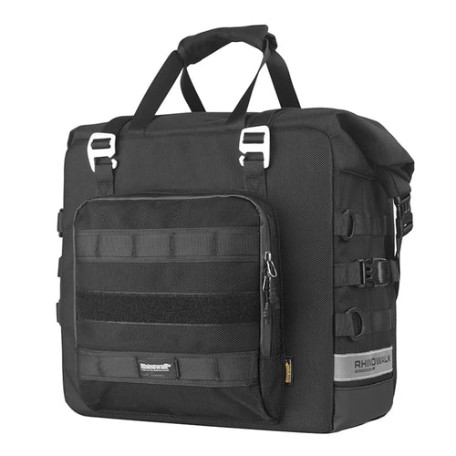 RHINOWALK MTR2050 25L Quick Release Motorcycle Side Bag Waterproof Polyester Motorbike Pannier Storage Bag - 1