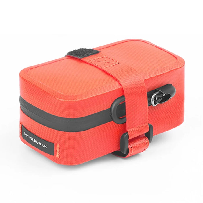 RHINOWALK RK5200 600D Polyester TPU Bike Saddle Bag Waterproof Bicycle Tail Storage Bag - Orange - 2