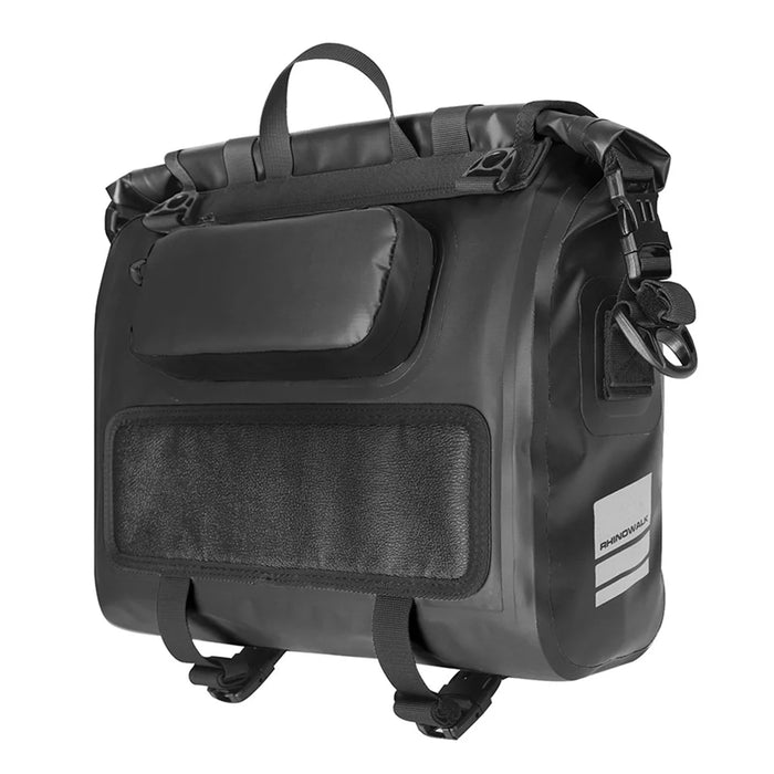 RHINOWALK MTR2030 Waterproof Polyester Motorcycle Quick Release Side Bag - Black - 3