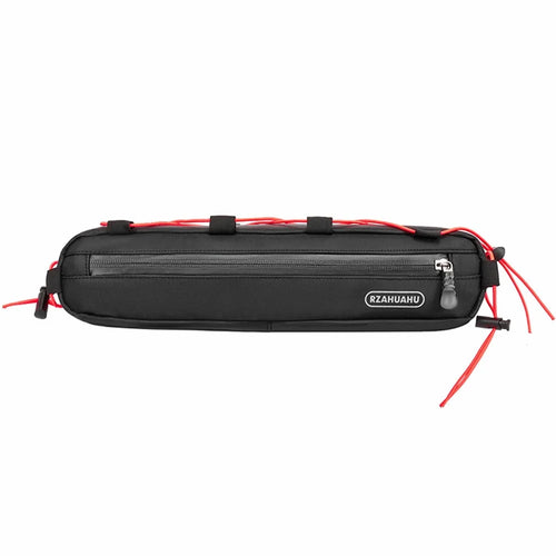 RZAHUAHU 582 Nylon Bike Triangle Tube Bag Front Beam Pouch for Cycling, Size: S - 1