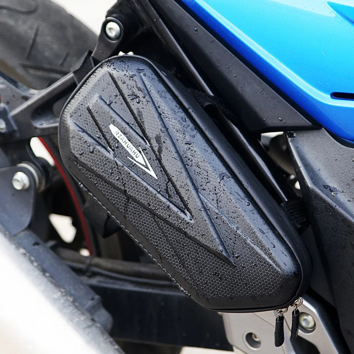 RZAHUAHU 438 Shock-absorbed EVA Motorcycle Saddle Bag Side Bag Pannier Bike Bag - Right Side - 6