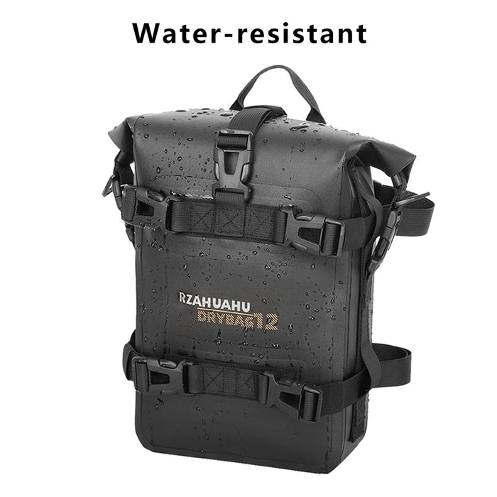 RZAHUAHU 556 Polyester+TPU Motorcycle Crash Bar Frame Bag Motorbike Side Saddle Bag - 3