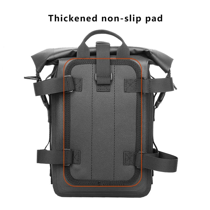RZAHUAHU 556 Polyester+TPU Motorcycle Crash Bar Frame Bag Motorbike Side Saddle Bag - 4