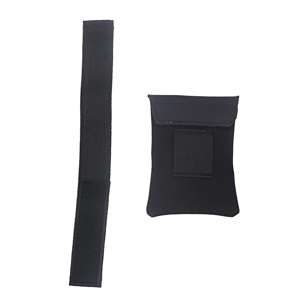 Neoprene Cloth Bike Bag Under Seat Storage Pouch Cycling Saddle Bag for Cards, Repair Tools - 6