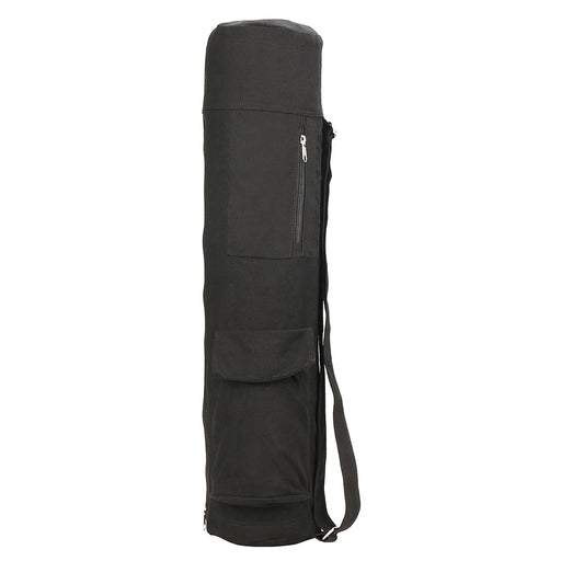B-SOUL YA254 Yoga Mat Storage Bag Cotton Linen Fitness Pad Carrying Bag - 1