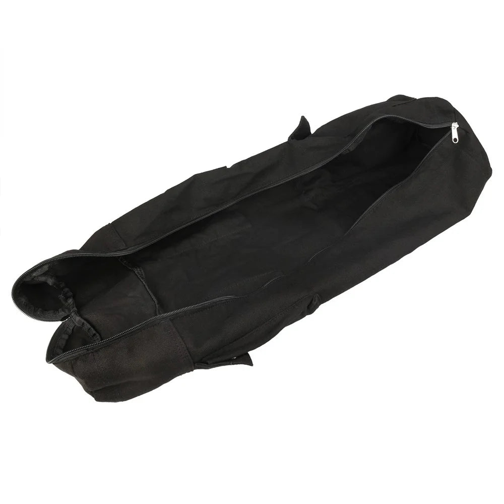 B-SOUL YA254 Yoga Mat Storage Bag Cotton Linen Fitness Pad Carrying Bag - 2