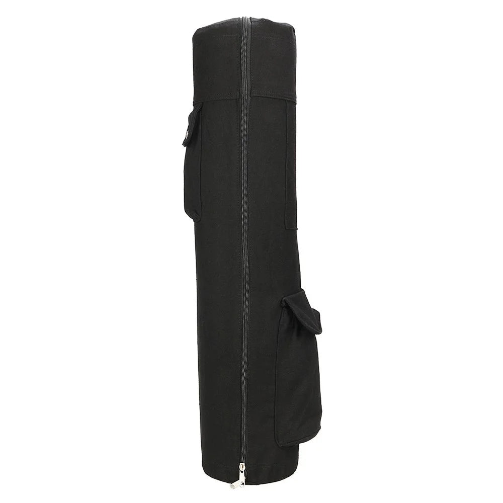 B-SOUL YA254 Yoga Mat Storage Bag Cotton Linen Fitness Pad Carrying Bag - 4