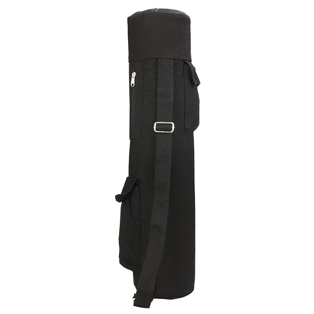 B-SOUL YA254 Yoga Mat Storage Bag Cotton Linen Fitness Pad Carrying Bag - 7