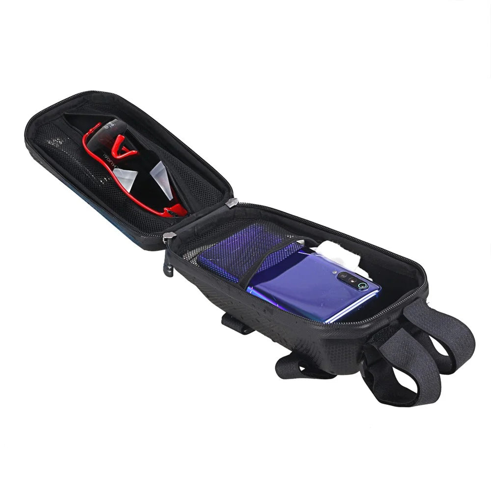 RZAHUAHU YA303X Waterproof Hard Shell EVA Handlebar Bag for Electric Scooter Bicycle - 5