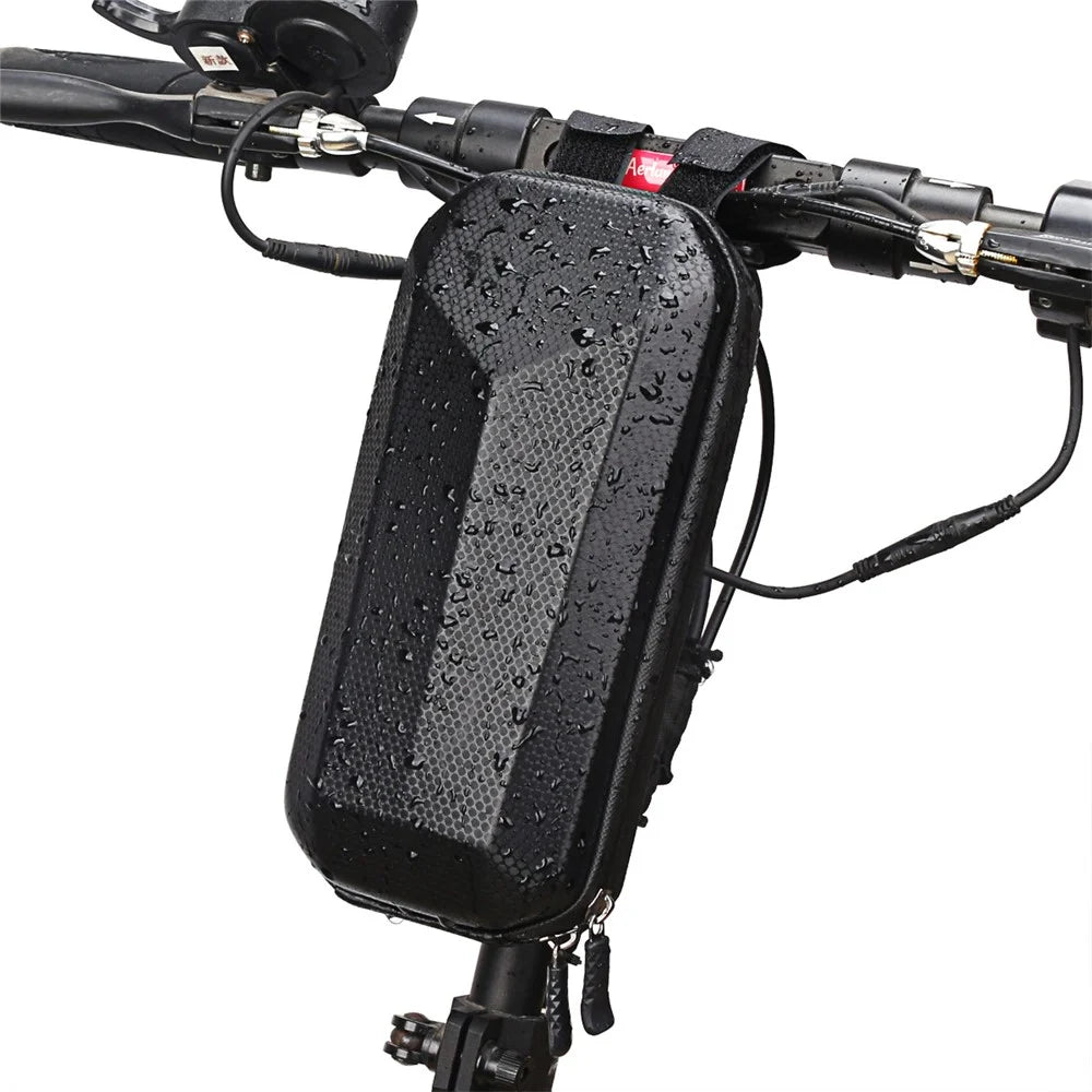 RZAHUAHU YA303X Waterproof Hard Shell EVA Handlebar Bag for Electric Scooter Bicycle - 6