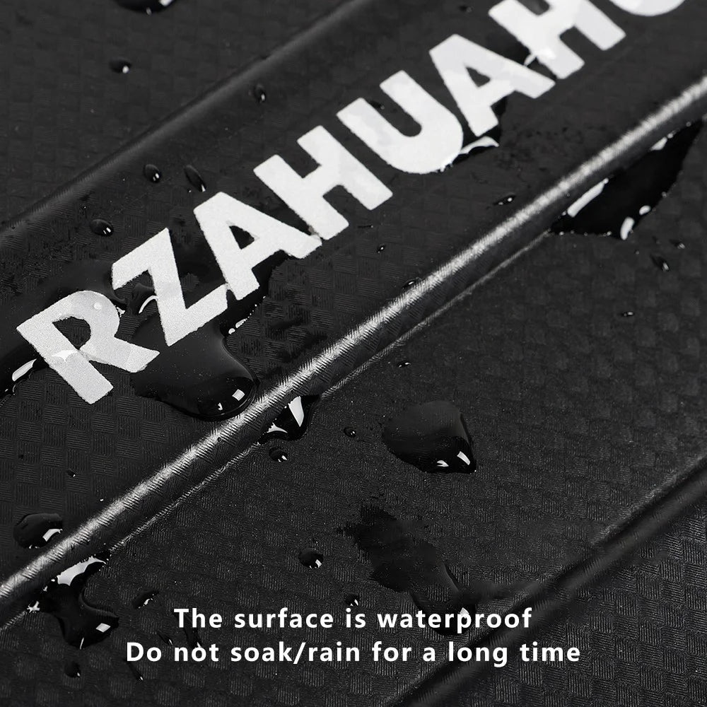 RZAHUAHU 7L Electric Bicycle Rear Bag Waterproof Hard Shell Storage Bag, Size S - 7