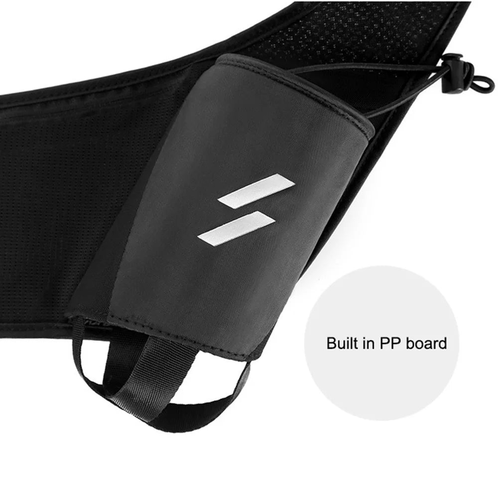 Outdoor Bike Cycling Water Bottle Bag Lightweight Cloth Crossbody Bag Waist Pack - 7