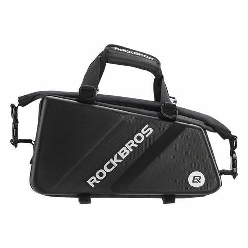 ROCKBROS A28 EVA+PU Hard Shell Bicycle Rear Rack Storage Bag Reflective Bike Tail Pack - 1