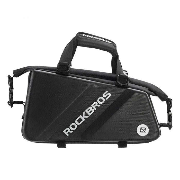 ROCKBROS A28 EVA+PU Hard Shell Bicycle Rear Rack Storage Bag Reflective Bike Tail Pack - 1