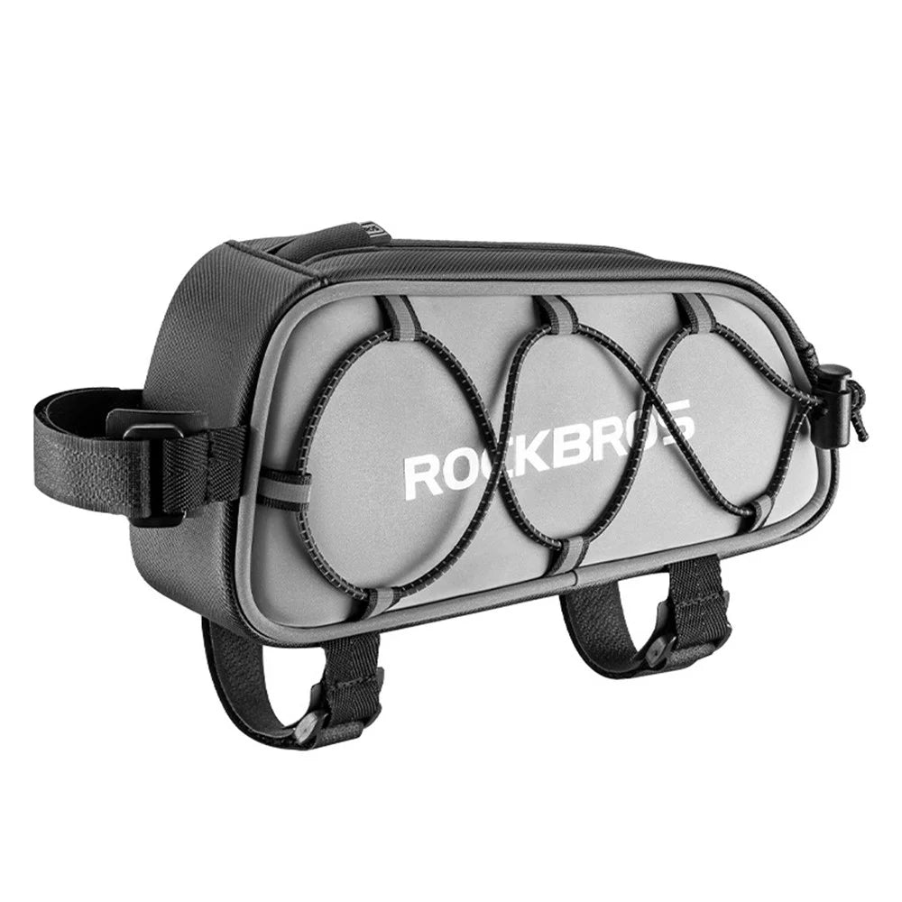ROCKBROS 039-1 Polyester Bicycle Tube Bag Reflective Design MTB Bike Frame Bag - 1