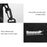 RHINOWALK F80 3.5L Motorcycle Bag Waterproof Storage Pouch with Shoulder Strap - Black - 2