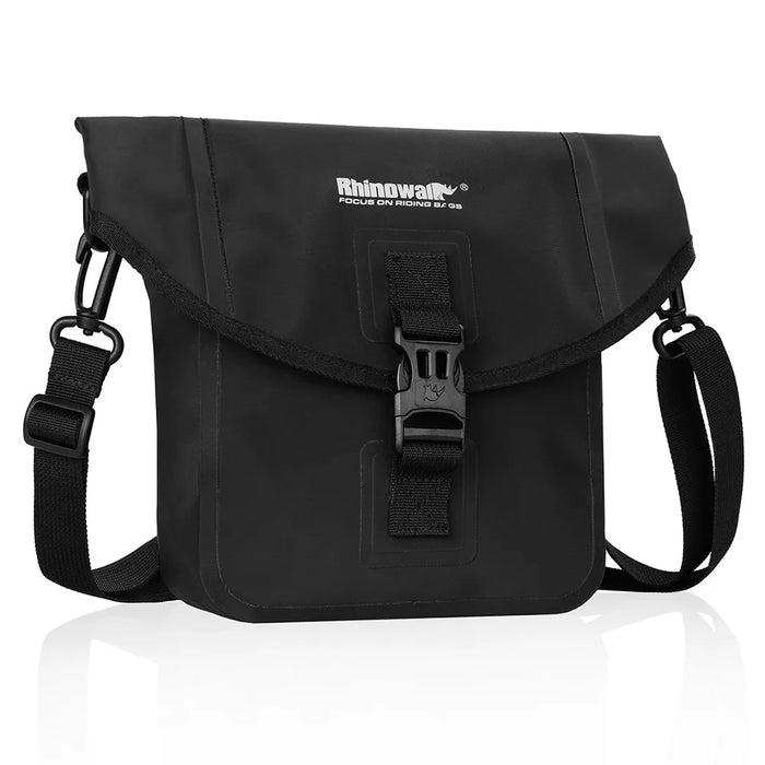 RHINOWALK F80 3.5L Motorcycle Bag Waterproof Storage Pouch with Shoulder Strap - Black - 6