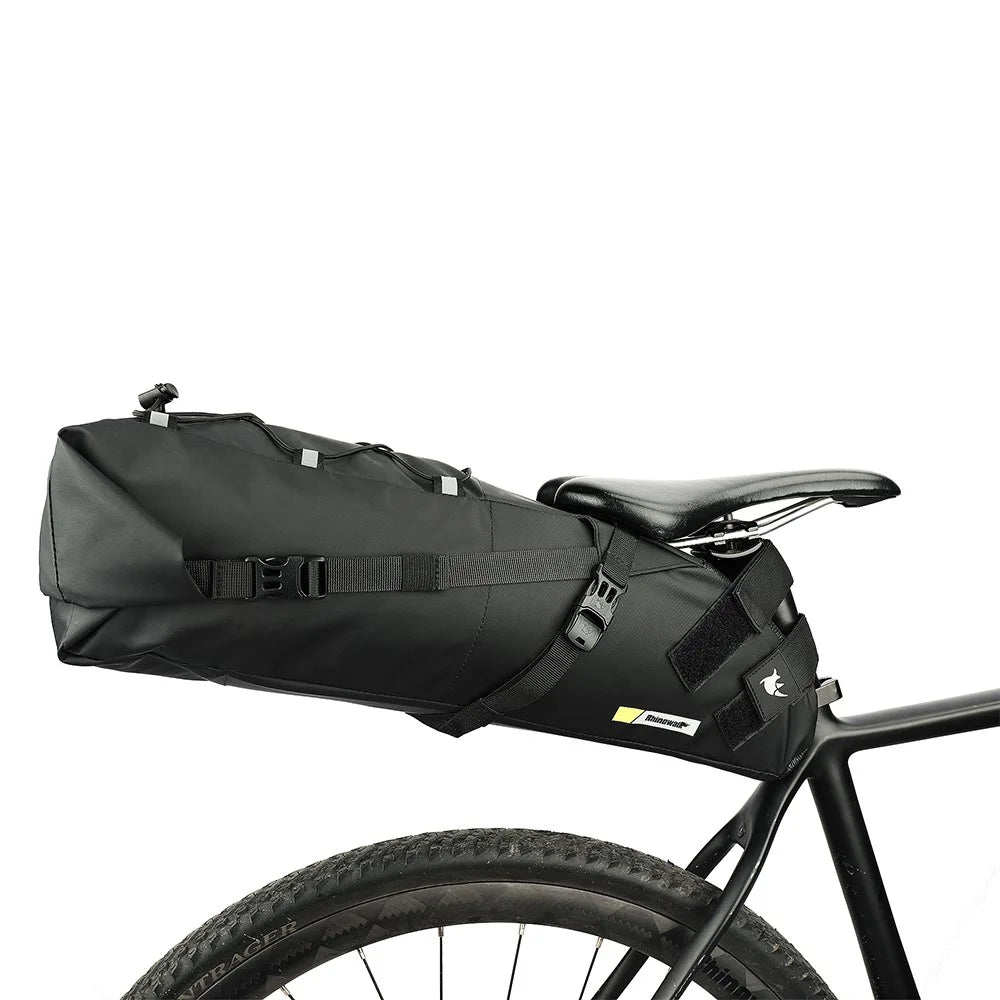 RHINOWALK RK5113 Bicycle Rear Bag 13L Waterproof PVC Polyester Bike Saddle Bag - 3